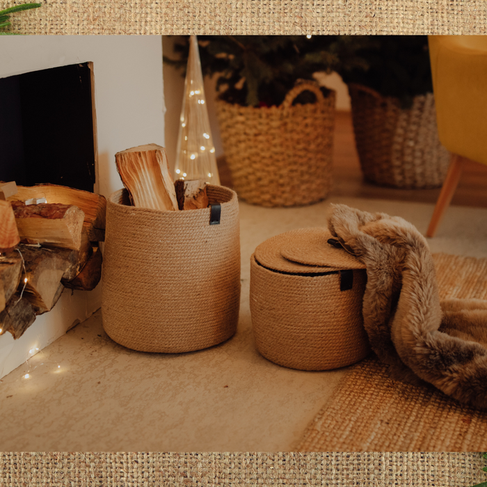 Embrace Eco-Friendly Elegance: Discover the Versatility of Our Jute Baskets