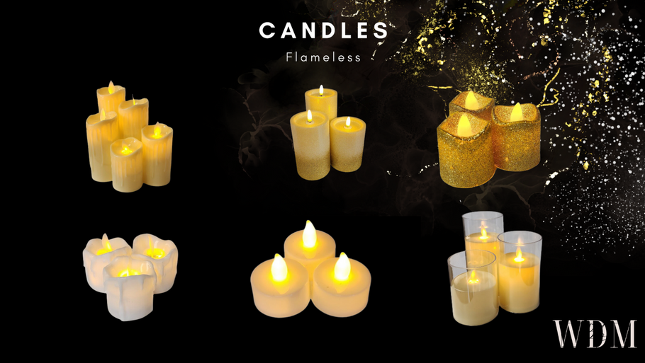 Accentuate Your Weddings: 10 Creative Flameless Candle Ideas!