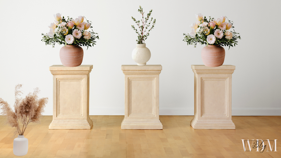 Elevate Every Space: The Gentle Charm of Pedestals