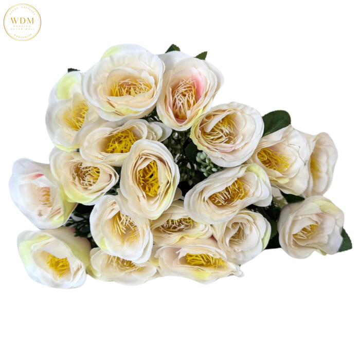 18-Head Silk Rose Bunch with Fillers