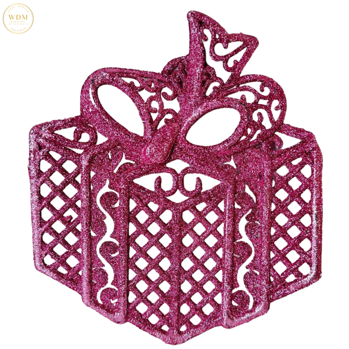 Pink Gift Box Ornament