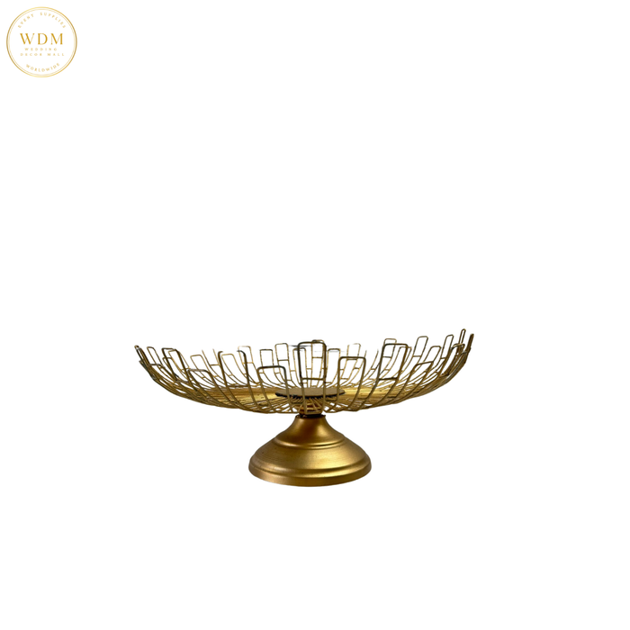 Gold Wire Decorative Platter