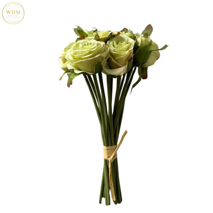 14-Head Silk Mini Rose Bunch