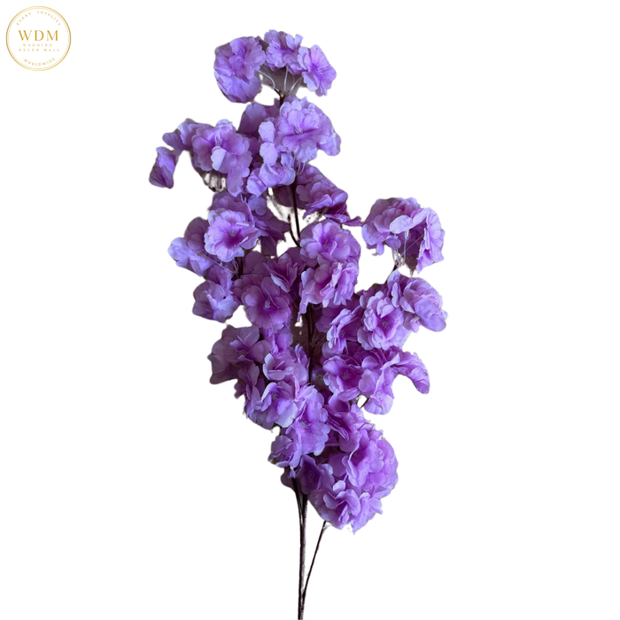 Lavender Cherry Blossom Stem