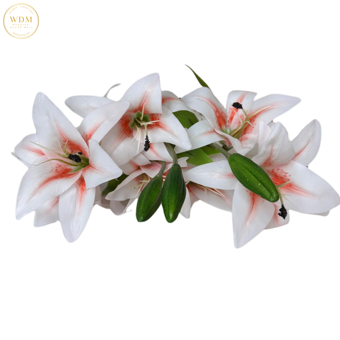 Real Touch 9-Head Lily Bunch with Fillers