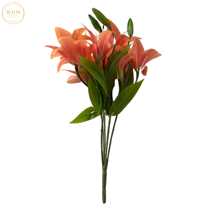 Real Touch 9-Head Lily Bunch with Fillers