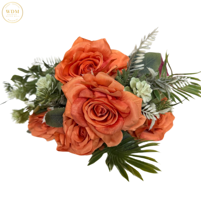 5 Head Rose with 4 Heavy Fillers