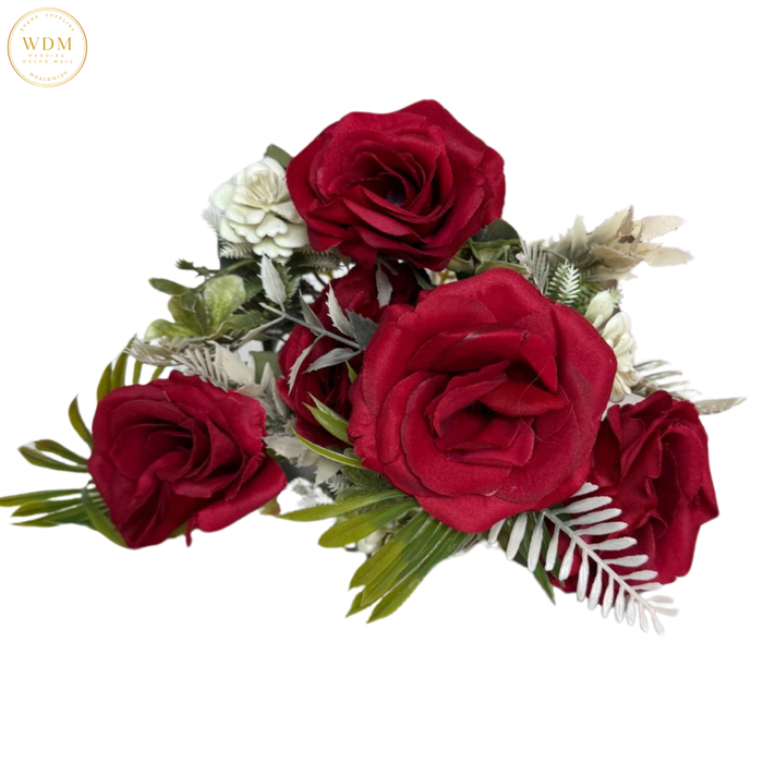 5 Head Rose with 4 Heavy Fillers