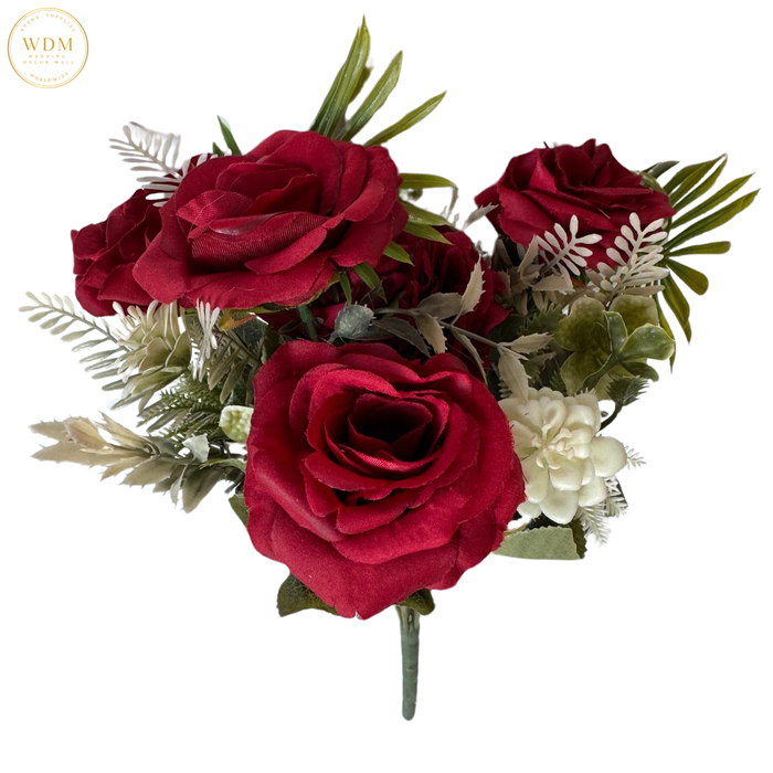 5 Head Rose with 4 Heavy Fillers