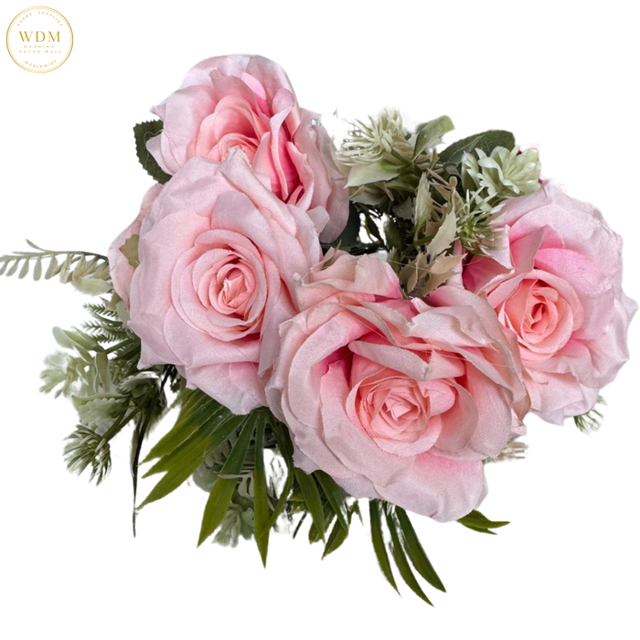 5 Head Rose with 4 Heavy Fillers