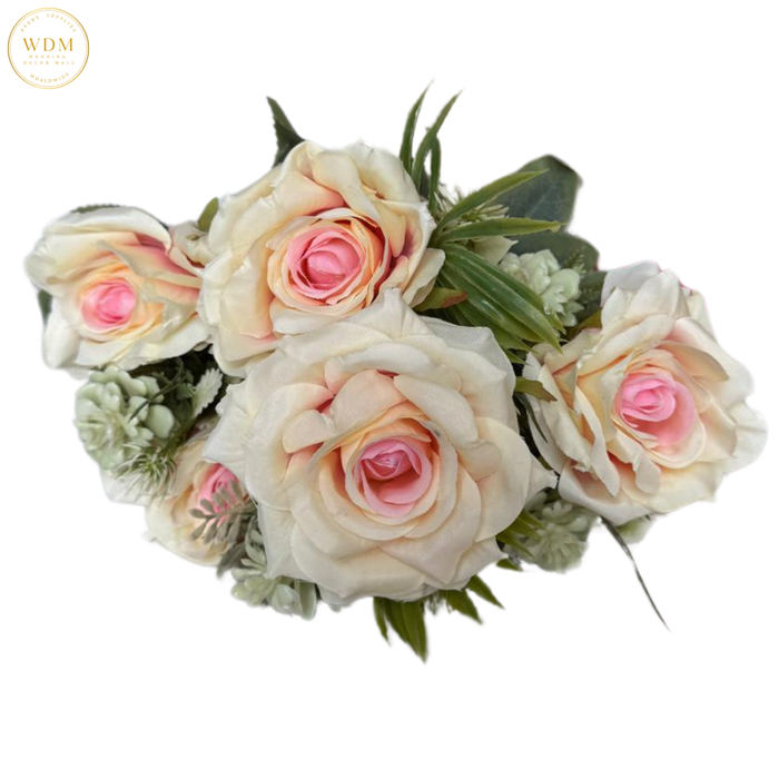 5 Head Rose with 4 Heavy Fillers