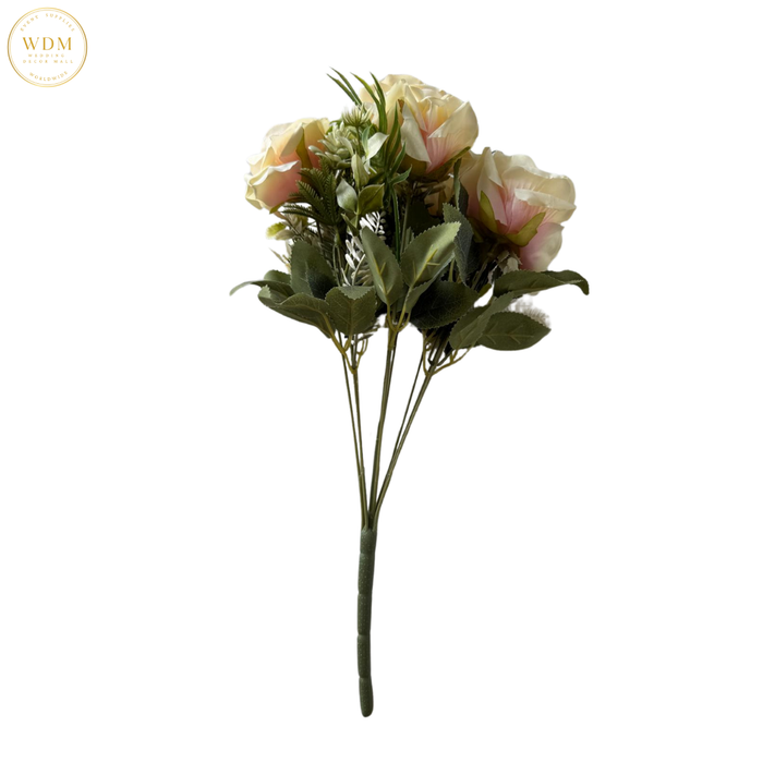 5 Head Rose with 4 Heavy Fillers