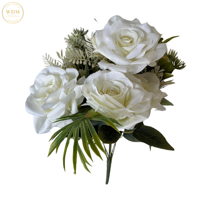 5 Head Rose with 4 Heavy Fillers