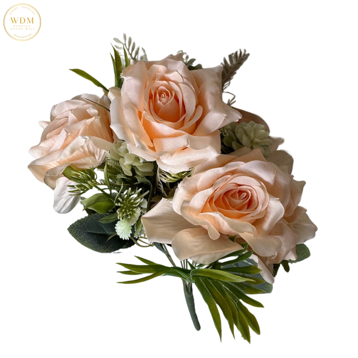 5 Head Rose with 4 Heavy Fillers