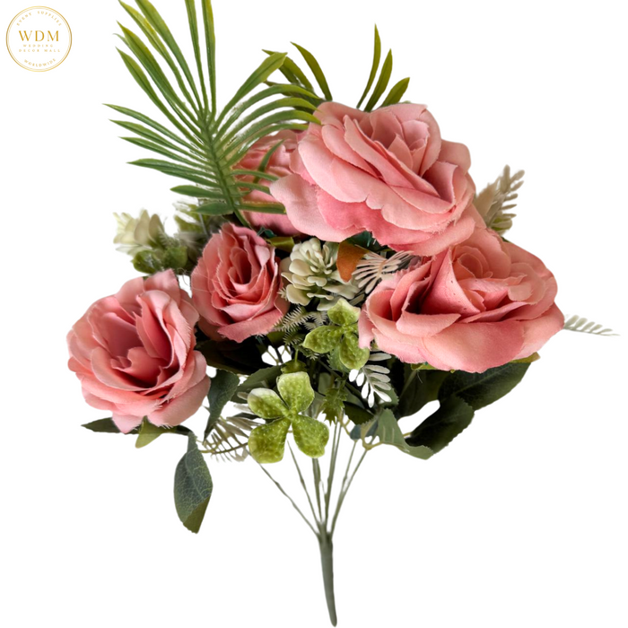 5 Rose Bunch with 4 Heavy Filler Stems