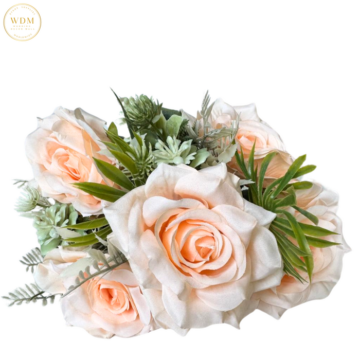 5 Rose Bunch with 4 Heavy Filler Stems