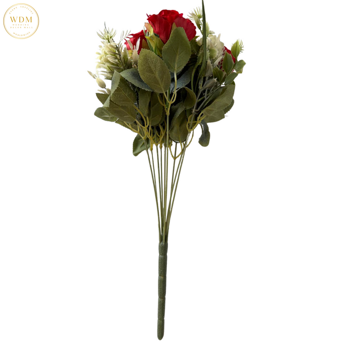 6 Rose Bunch with 3 Heavy Fillers