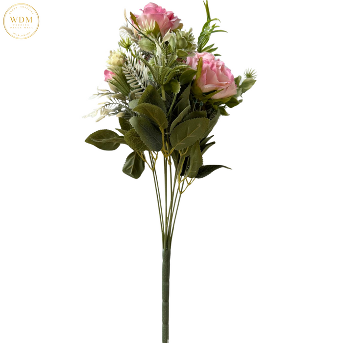 6 Rose Bunch with 3 Heavy Fillers