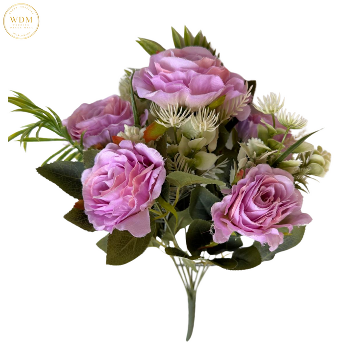 6 Rose Bunch with 3 Heavy Fillers
