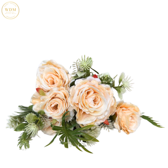 6 Rose Bunch with 3 Heavy Fillers