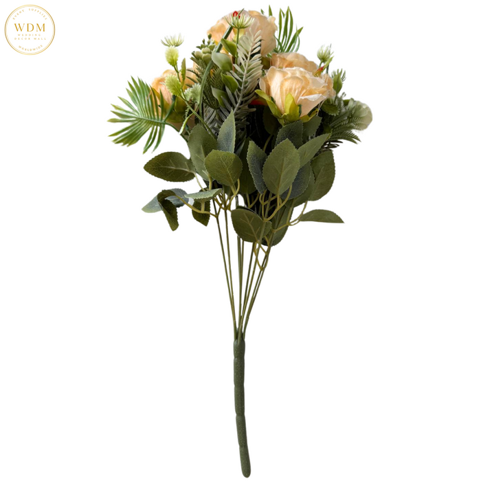 6 Rose Bunch with 3 Heavy Fillers