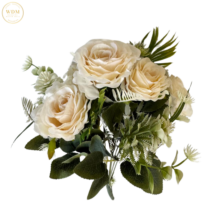 6 Rose Bunch with 3 Heavy Fillers