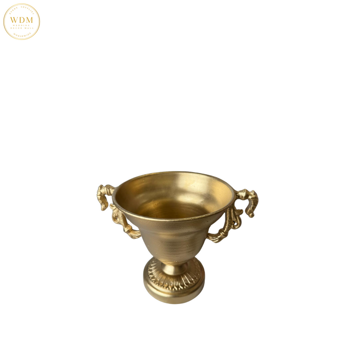 Antique Metal Pot-Gold