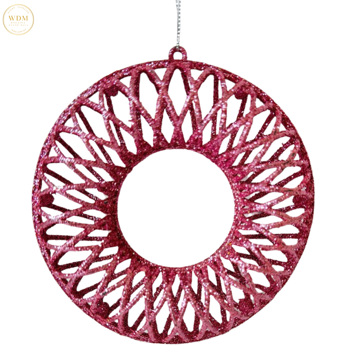 Glittery Pink Hanging