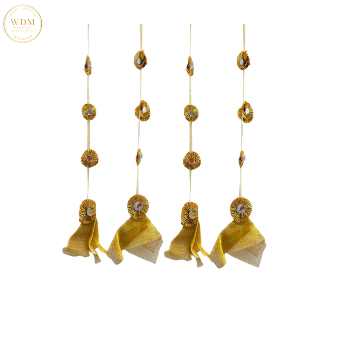 Golden Hangings (Pack of 10)