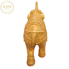 Load image into Gallery viewer, Gold Fiberglass Elephant
