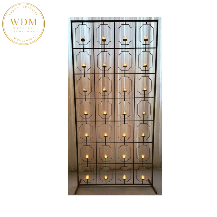 Luca Metal Candle Wall