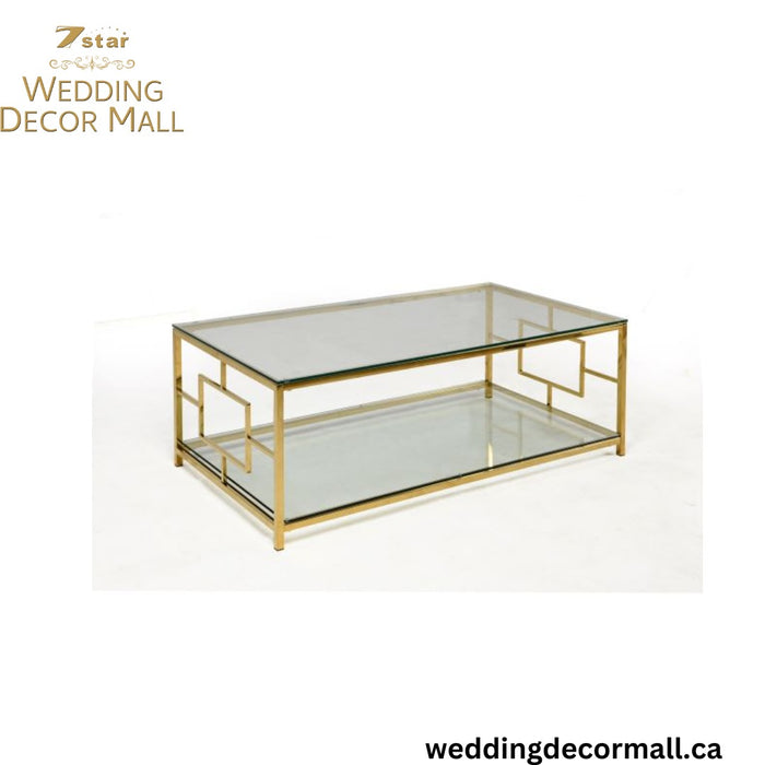 Gold Coffee Table