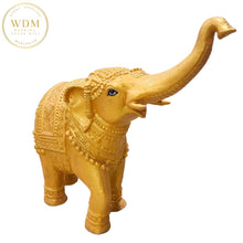 Load image into Gallery viewer, Gold Fiberglass Elephant

