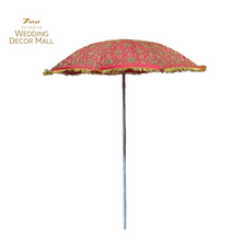 Load image into Gallery viewer, Embroidered Umbrella-Red
