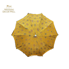 Load image into Gallery viewer, Embroidered Umbrella-Yellow
