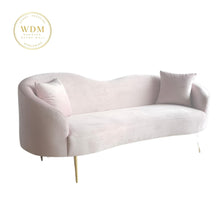 Load image into Gallery viewer, Kennedy Lounge Sofa - Blush Pink
