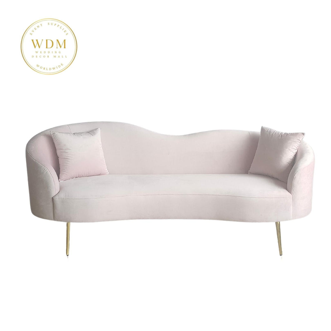 Kennedy Lounge Sofa - Blush Pink