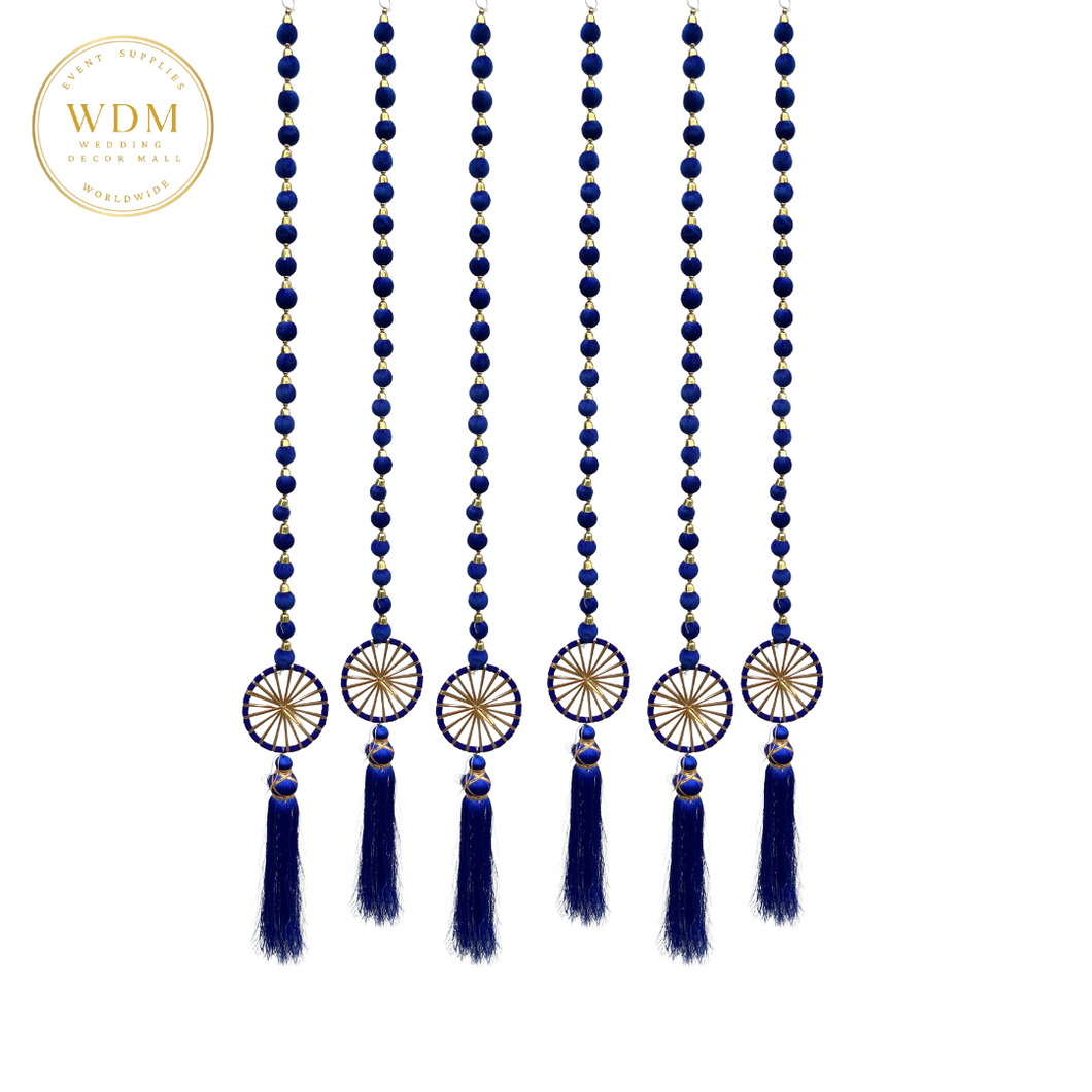 Garlands with Dream Catcher - Royal Blue