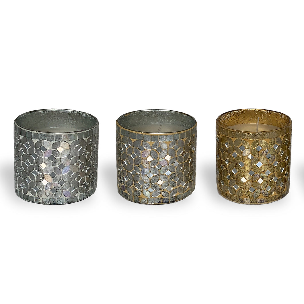 Mosaic Scented Candle Wax (Set of 3)