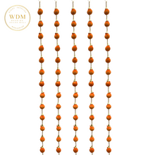 Load image into Gallery viewer, Ball String Garland - Orange-Pack of 10
