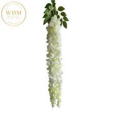 Load image into Gallery viewer, Wisteria Stems 44&#39;&#39; - Ivory (12 Pcs)
