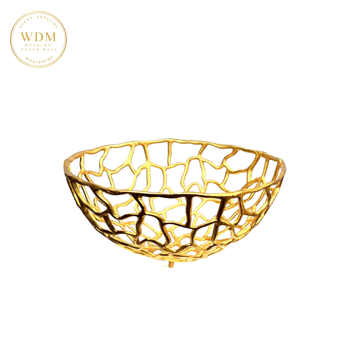 Gold Woven Bowl