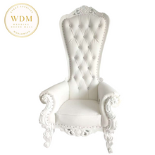 Load image into Gallery viewer, Flora Throne Chair WW
