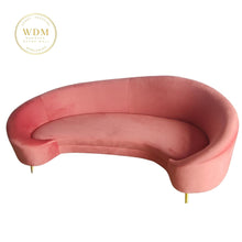 Load image into Gallery viewer, Arya Lounge Sofa - Salmon Pink
