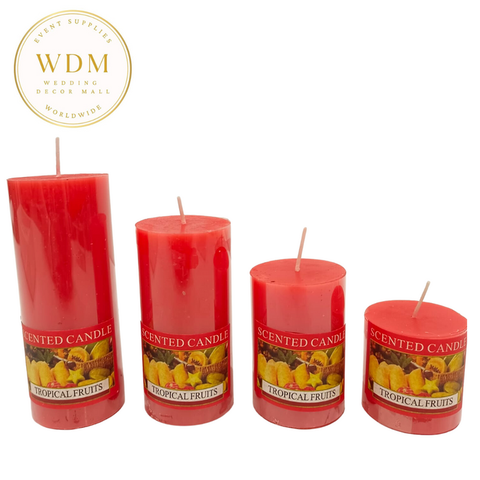 Scented Candles-Pack of 4