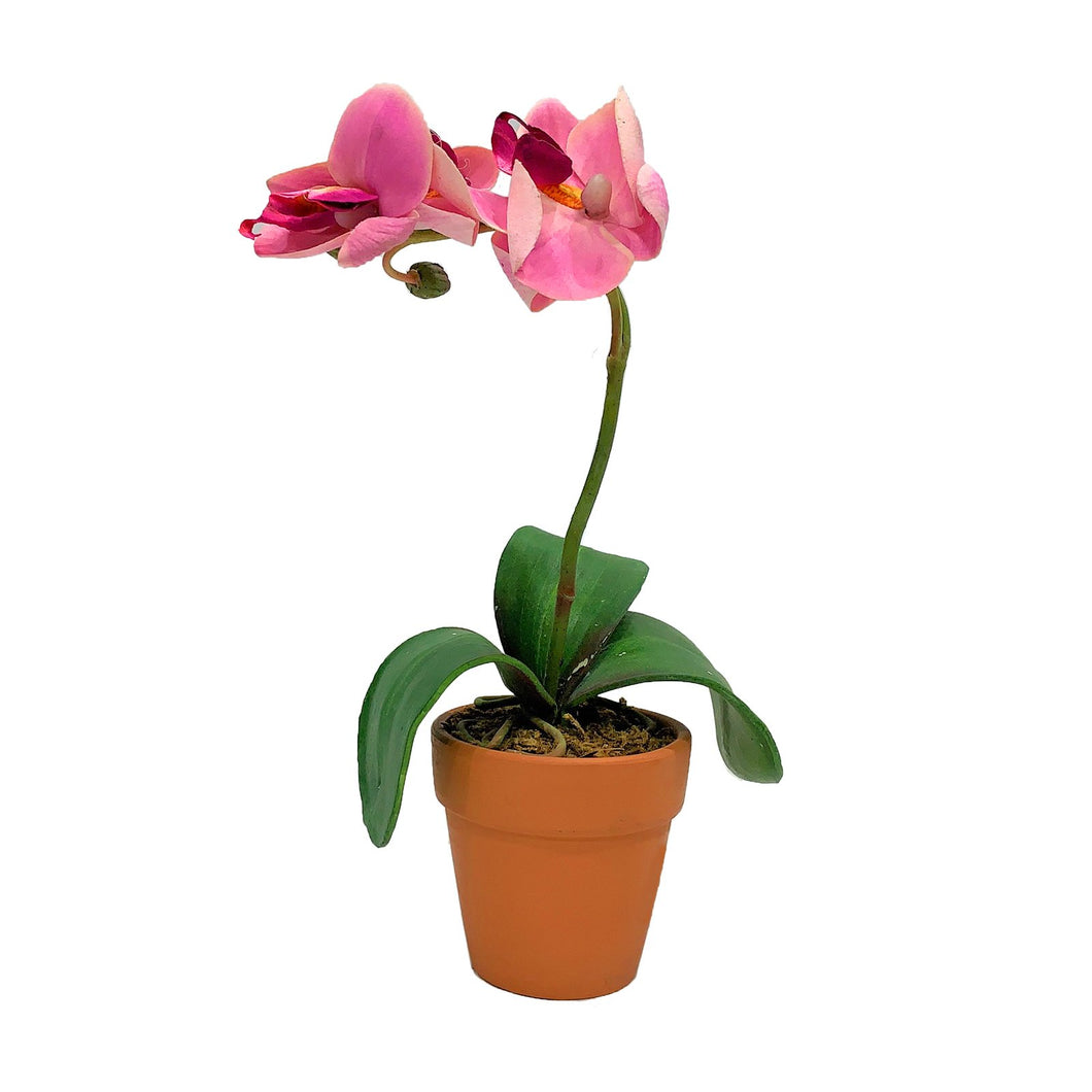Potted Silk Flower