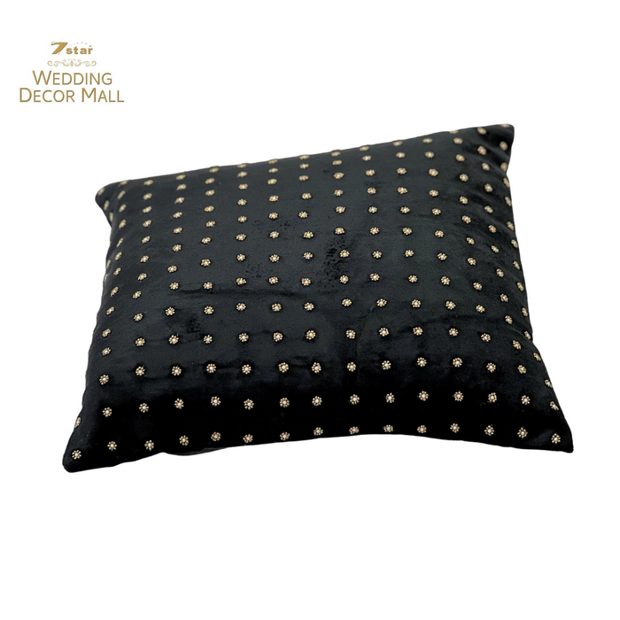 Embroidered Velvet Cushion Covers