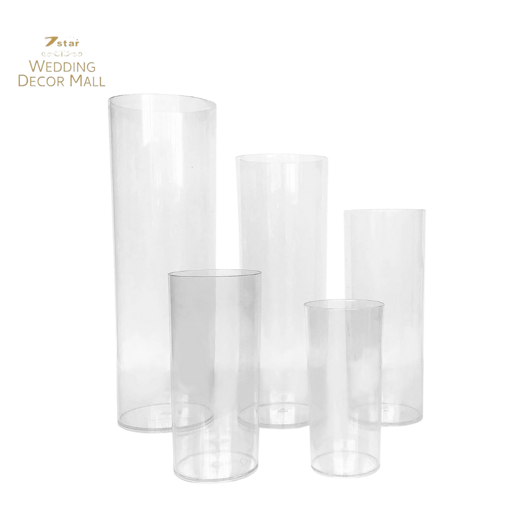 Round Plastic Vases