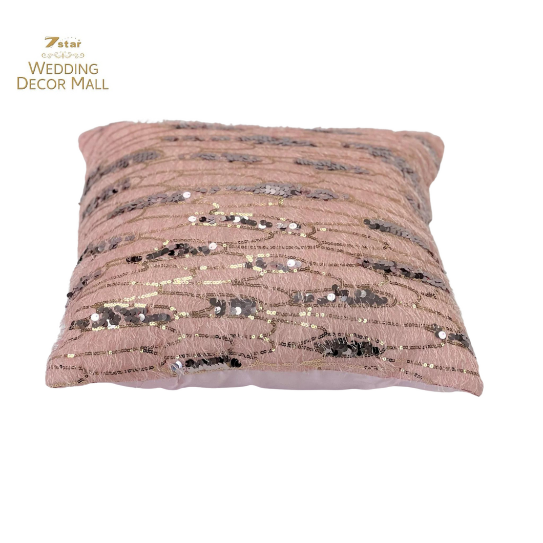 Embroidered Sequin Cushion Covers