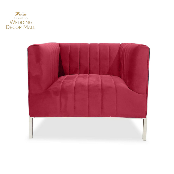 Red Luxurious Sofa Set